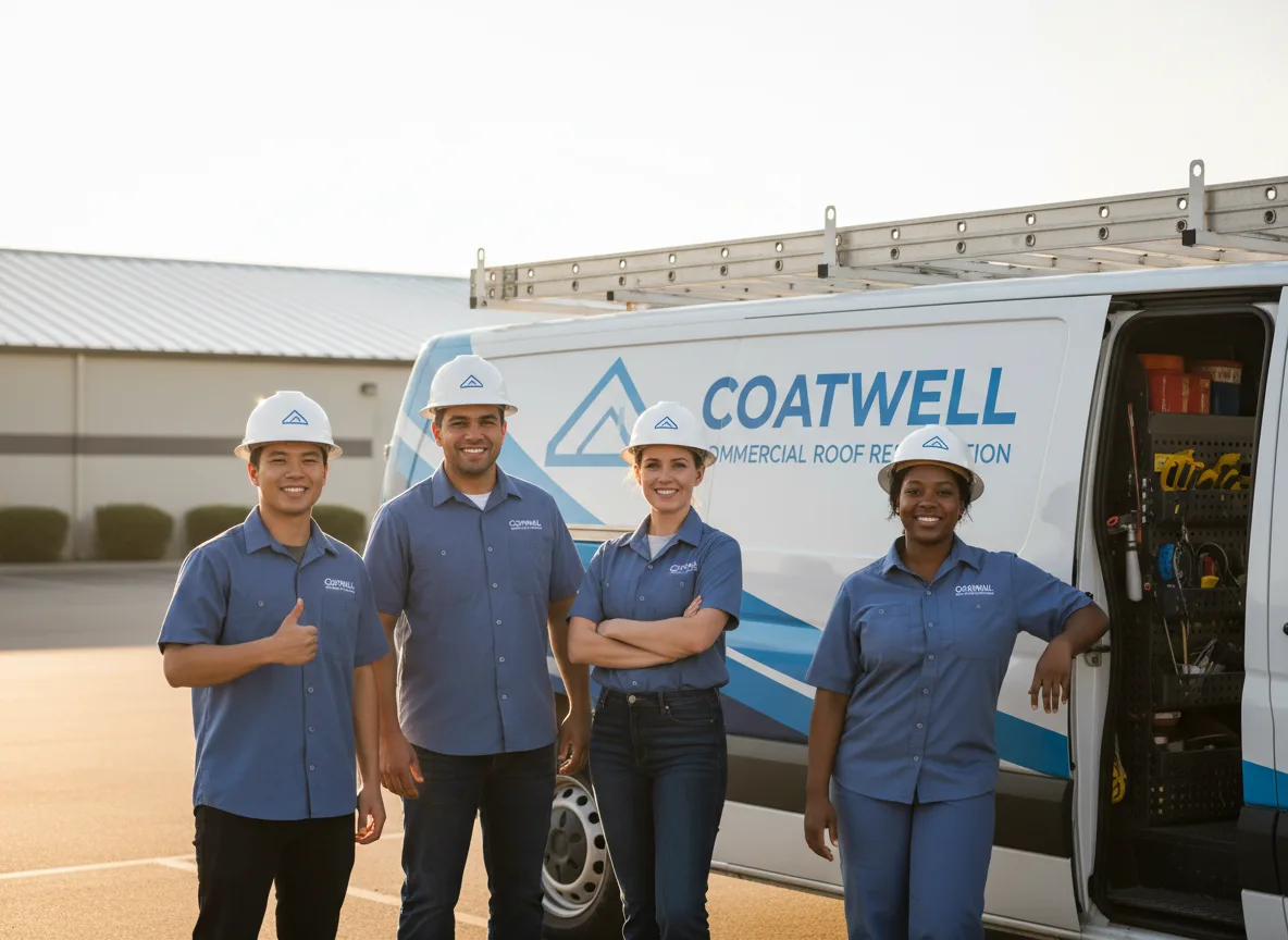 Commercial roof coating company in Gloverville, SC